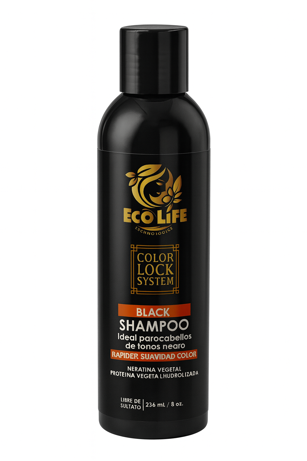 🖤 ECOLIFE TECHNOLOGIES – COLOR LOCK SYSTEM KIT BLACK 2PZ (8oz)