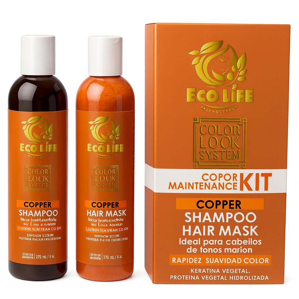 🧡 ECOLIFE TECHNOLOGIES – COLOR LOCK SYSTEM COPPER SHAMPOO 8oz