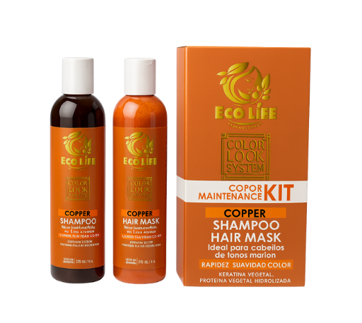 ECOLIFE TECHNOLOGIES – COLOR LOCK SYSTEM KIT COPPER 2PZ (8oz)