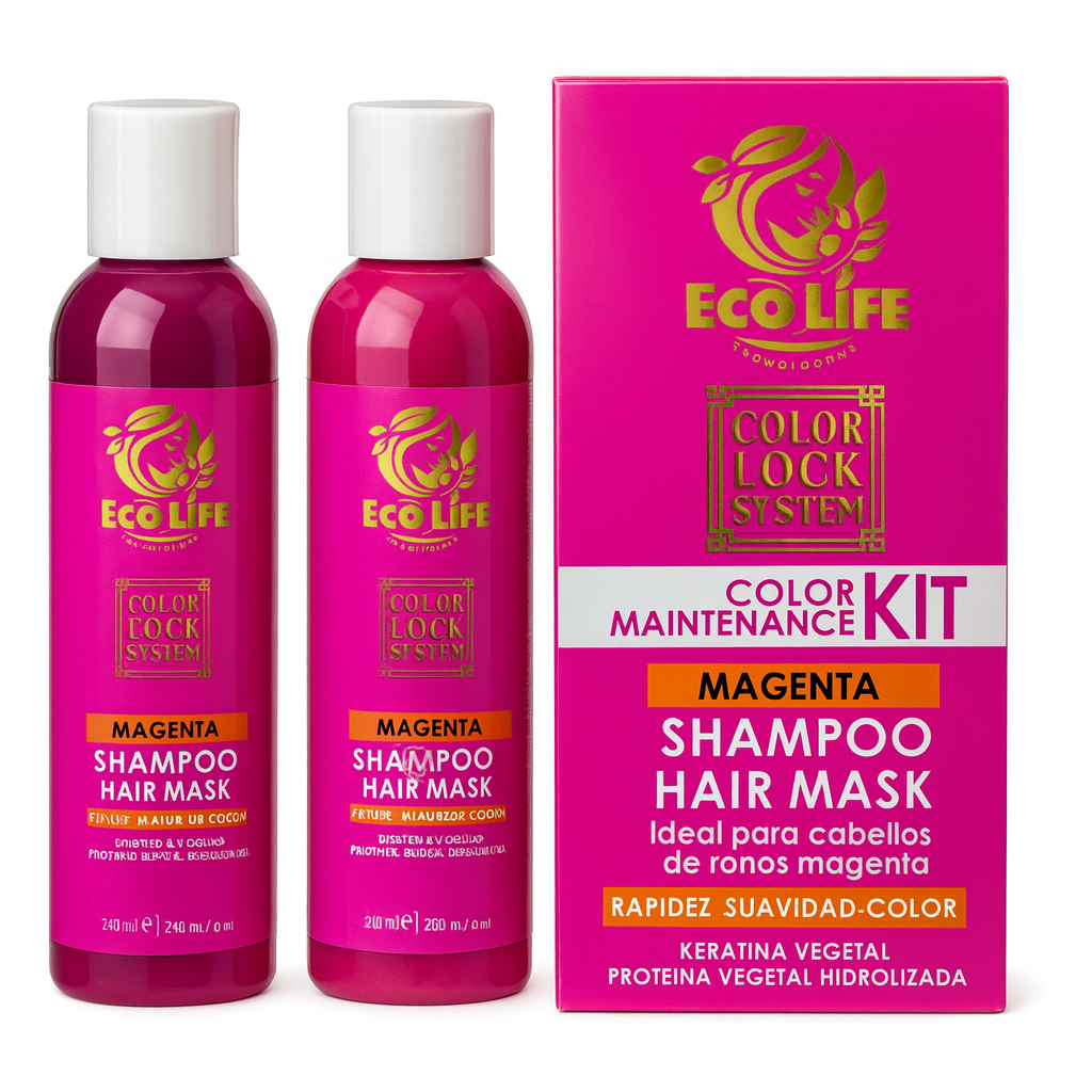 ECOLIFE TECHNOLOGIES – COLOR LOCK SYSTEM KIT MAGENTA 2PZ (8oz)