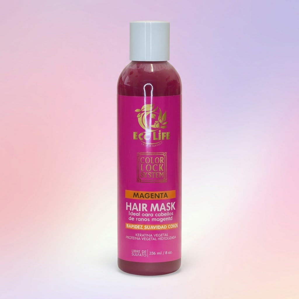 ECOLIFE Color Lock System Magenta Hair Mask 8 oz