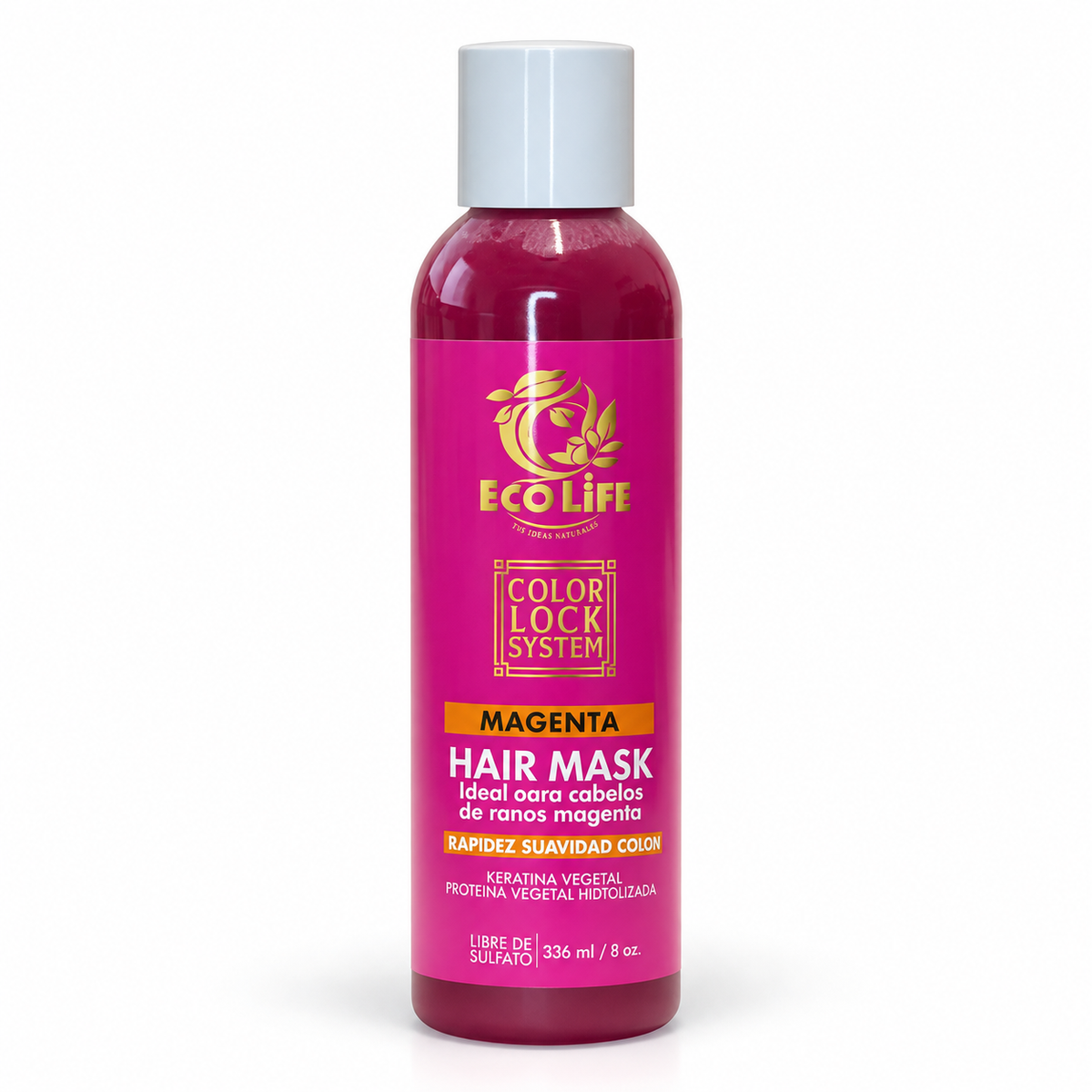 ECOLIFE Color Lock System Magenta Hair Mask 8 oz