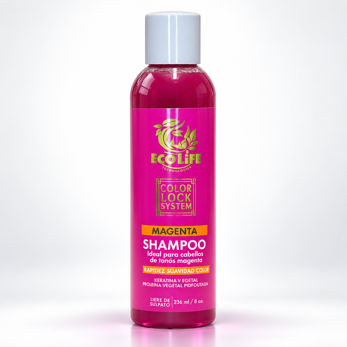 ECOLIFE TECHNOLOGIES – COLOR LOCK SYSTEM MAGENTA SHAMPOO 8oz