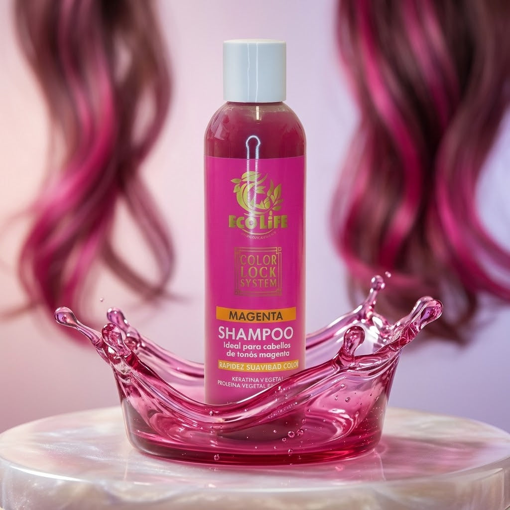 ECOLIFE TECHNOLOGIES – COLOR LOCK SYSTEM MAGENTA SHAMPOO 8oz