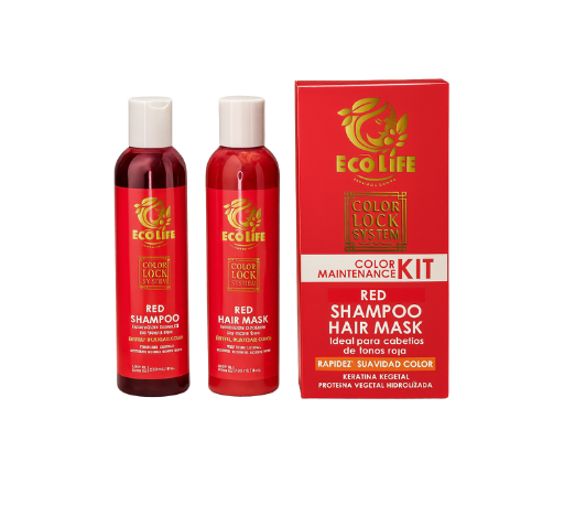 ECOLIFE TECHNOLOGIES – COLOR LOCK SYSTEM RED SHAMPOO 8oz