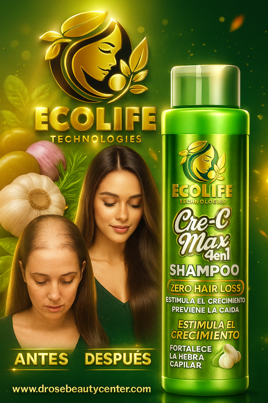 ECOLIFE TECHNOLOGIES – Cre-C Max 4 en 1 Shampoo 16oz