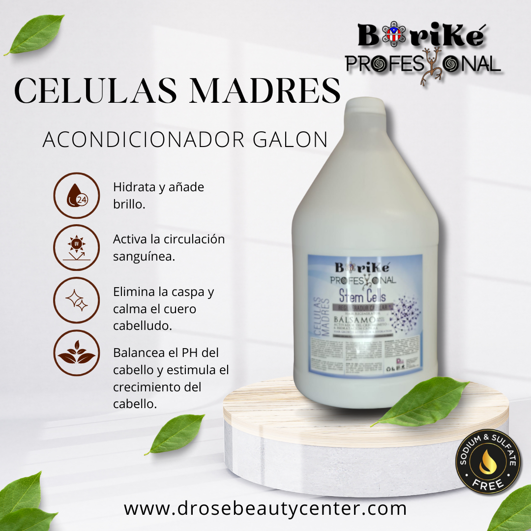 BORIKE PROFESIONAL CELULAS MADRES ACONDICIONADOR GALON BPCMAG