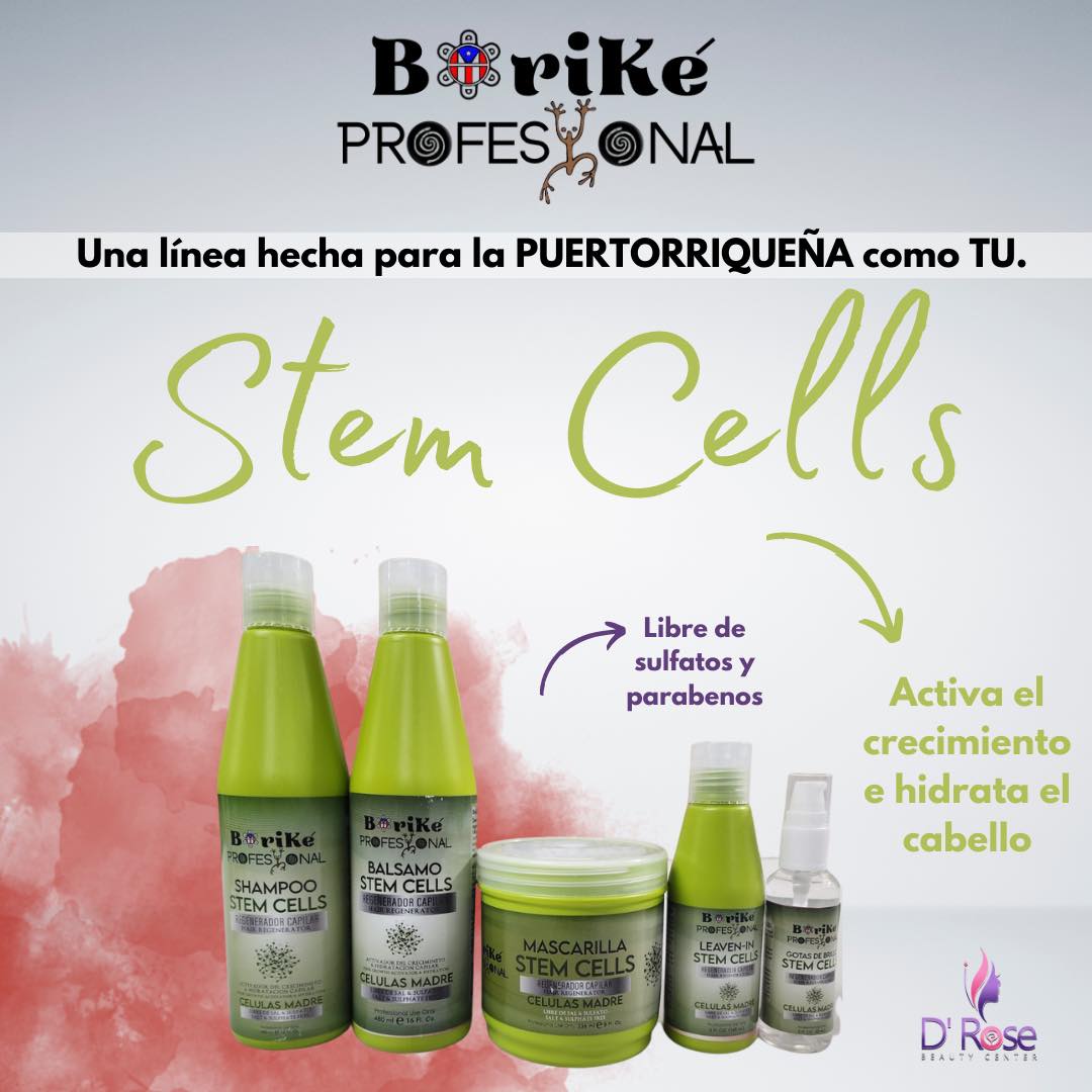 BORIKE PROFESIONAL CELULAS MADRES SHAMPOO GALON BPCMSHG