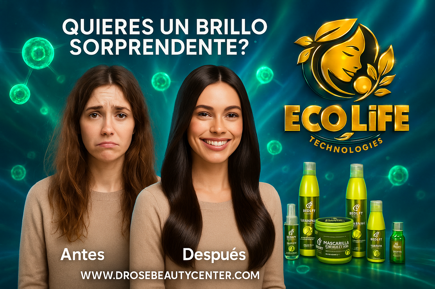 🌿 ECOLIFE TECHNOLOGIES Células Madre – Kit de Mantenimiento 5PC