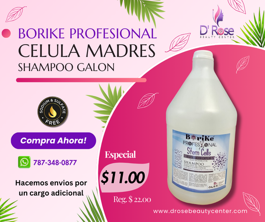 BORIKE PROFESIONAL CELULAS MADRES SHAMPOO GALON BPCMSHG