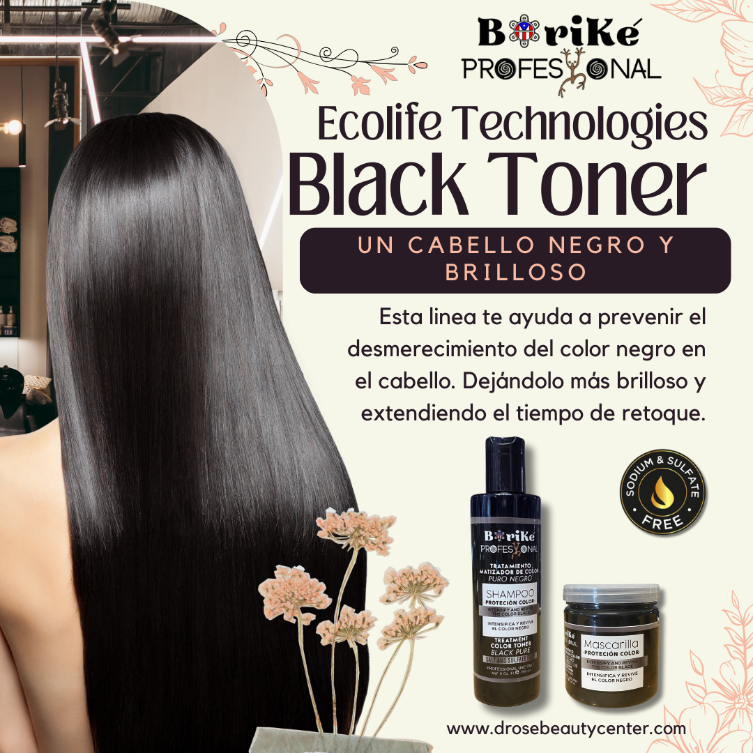 BORIKE PROFESSIONAL COLOR PROTECTOR BLACK KIT DE MANTENIMIENTO 2PC BPCPBK2