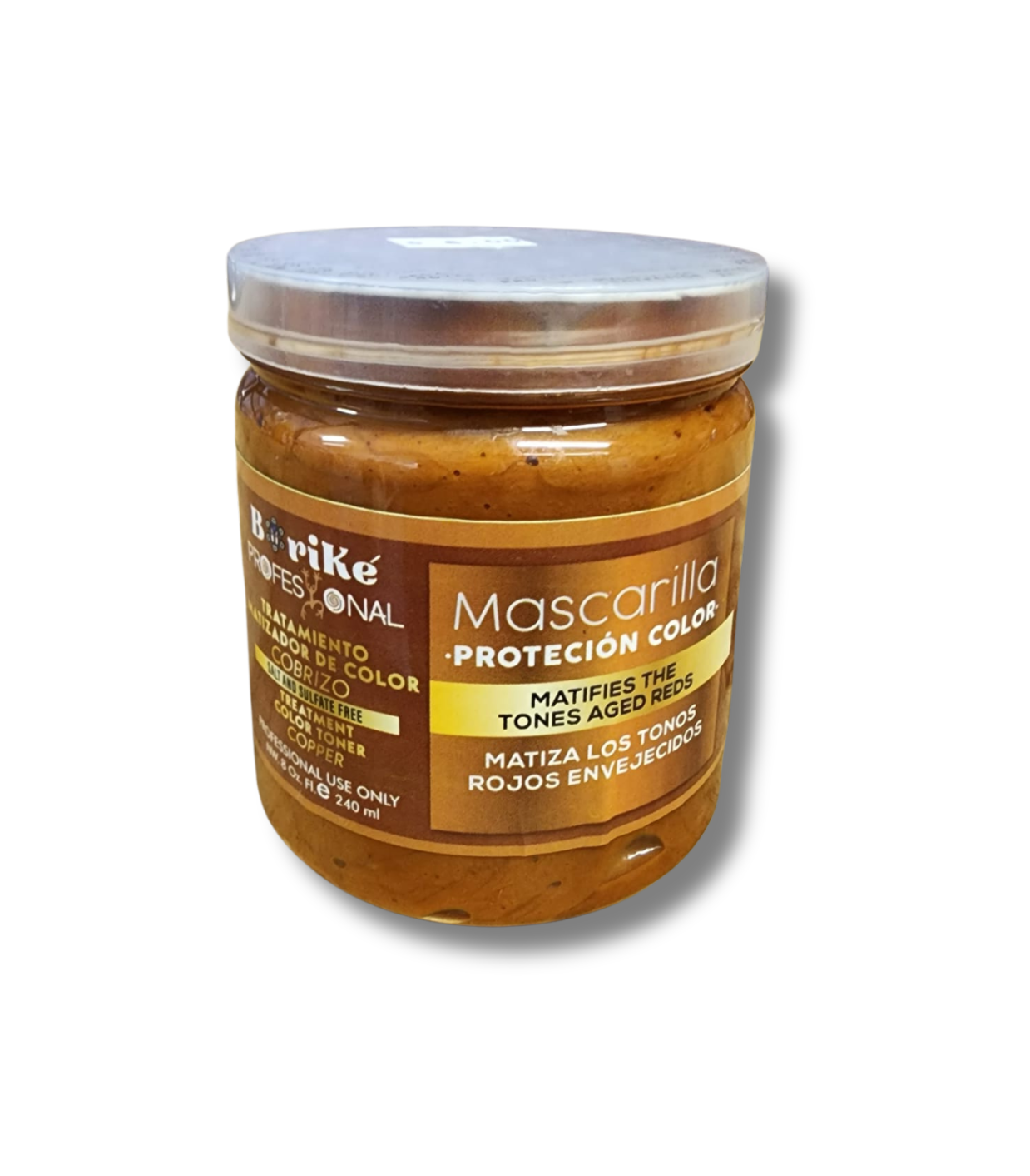 BORIKE PROFESSIONAL COLOR PROTECTOR COPPER MASCARILLA 8OZ BPCPCM8