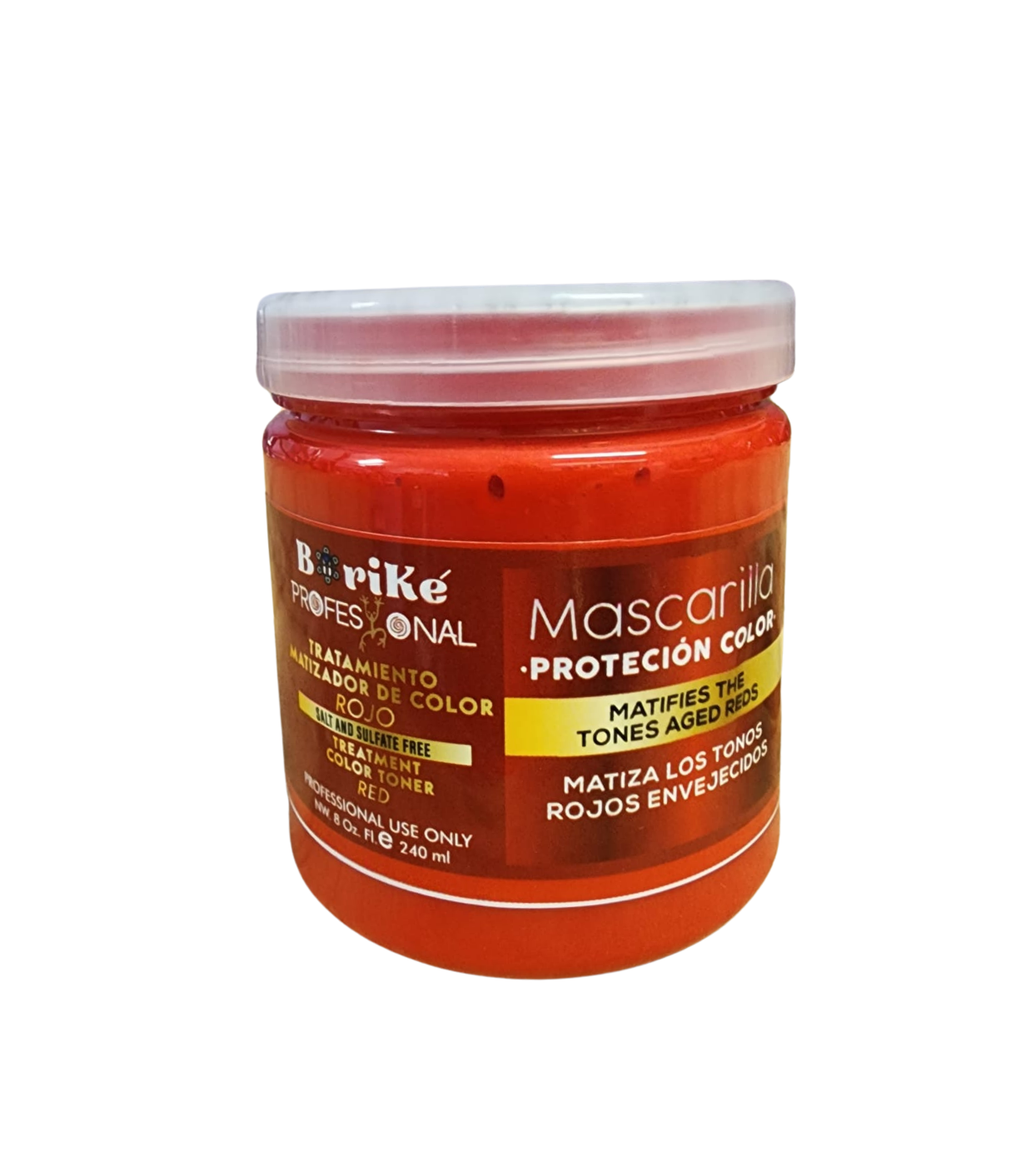 BORIKE PROFESSIONAL COLOR PROTECTOR ROJO KIT DE MANTENIMIENTO 2PC BPCPRK2