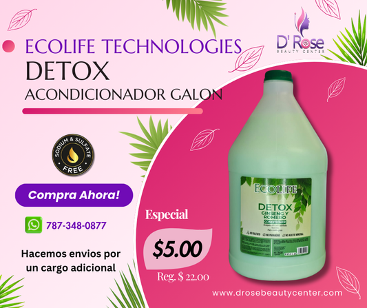 ECOLIFE TECHNOLOGIES DETOX ACONDICIONADOR GALON ETLDAG