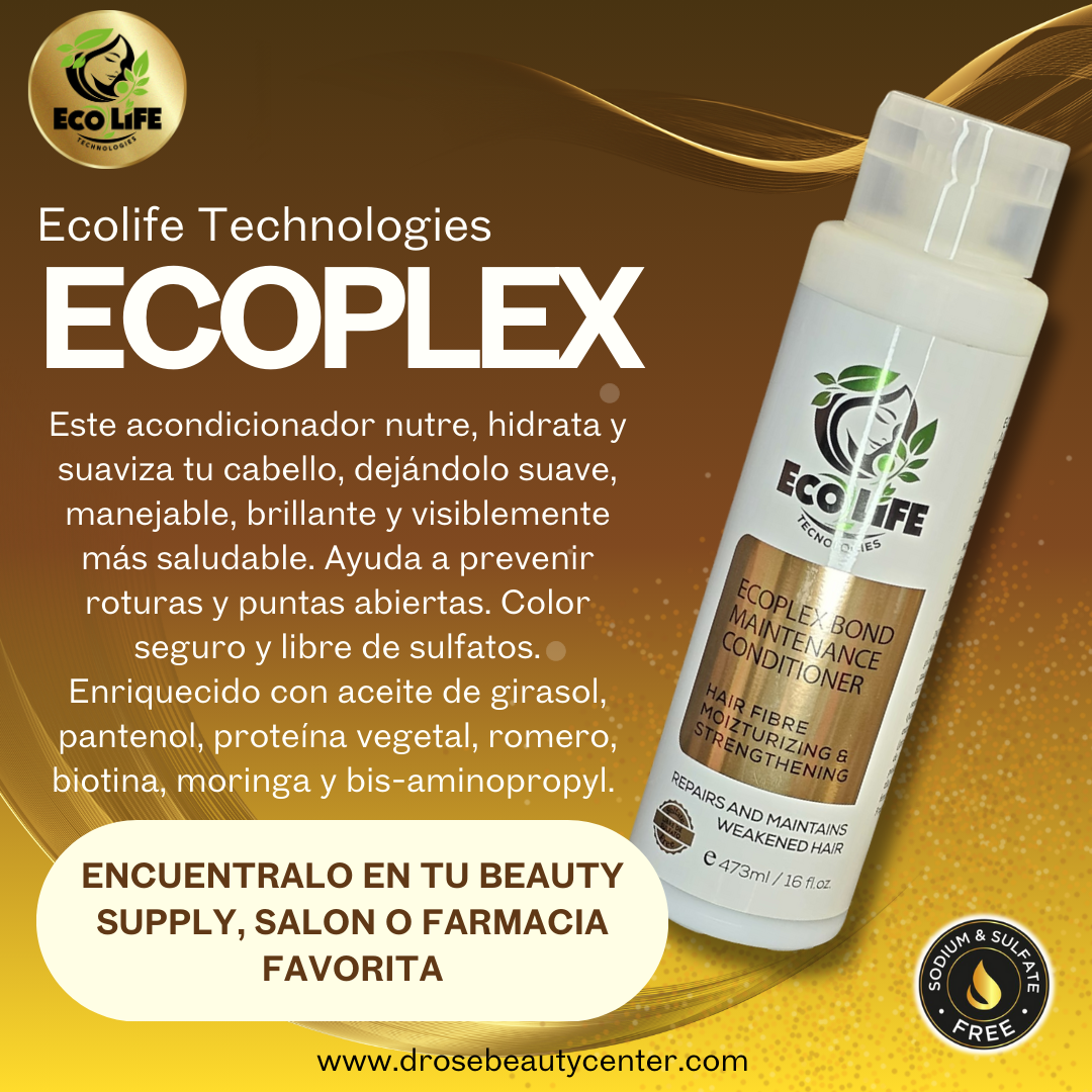 ⭐ ECOLIFE TECHNOLOGIES – ECOPLEX ACONDICIONADOR 16OZ
