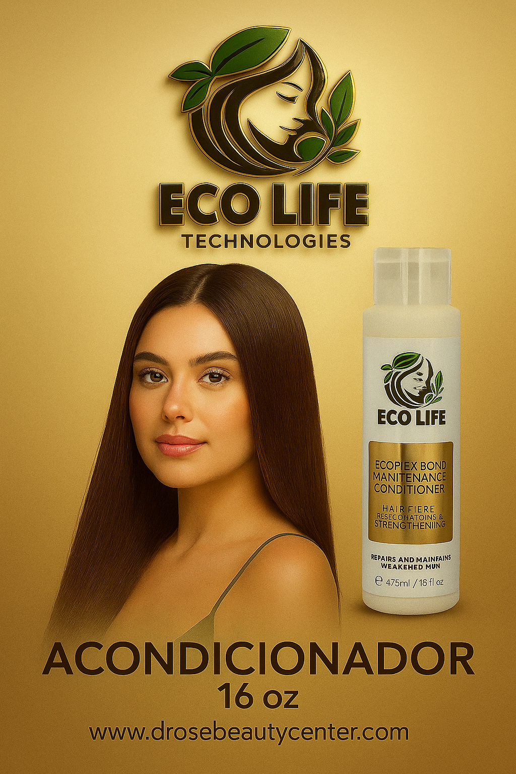 ⭐ ECOLIFE TECHNOLOGIES – ECOPLEX ACONDICIONADOR 16OZ