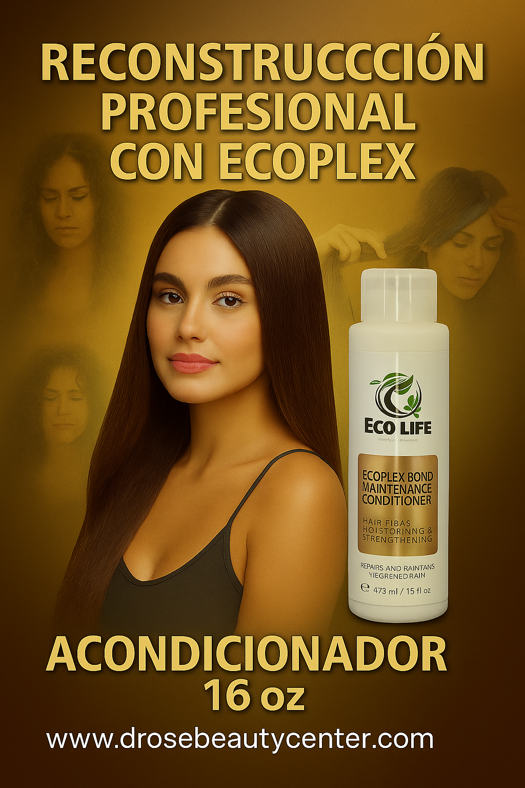 ⭐ ECOLIFE TECHNOLOGIES – ECOPLEX ACONDICIONADOR 16OZ