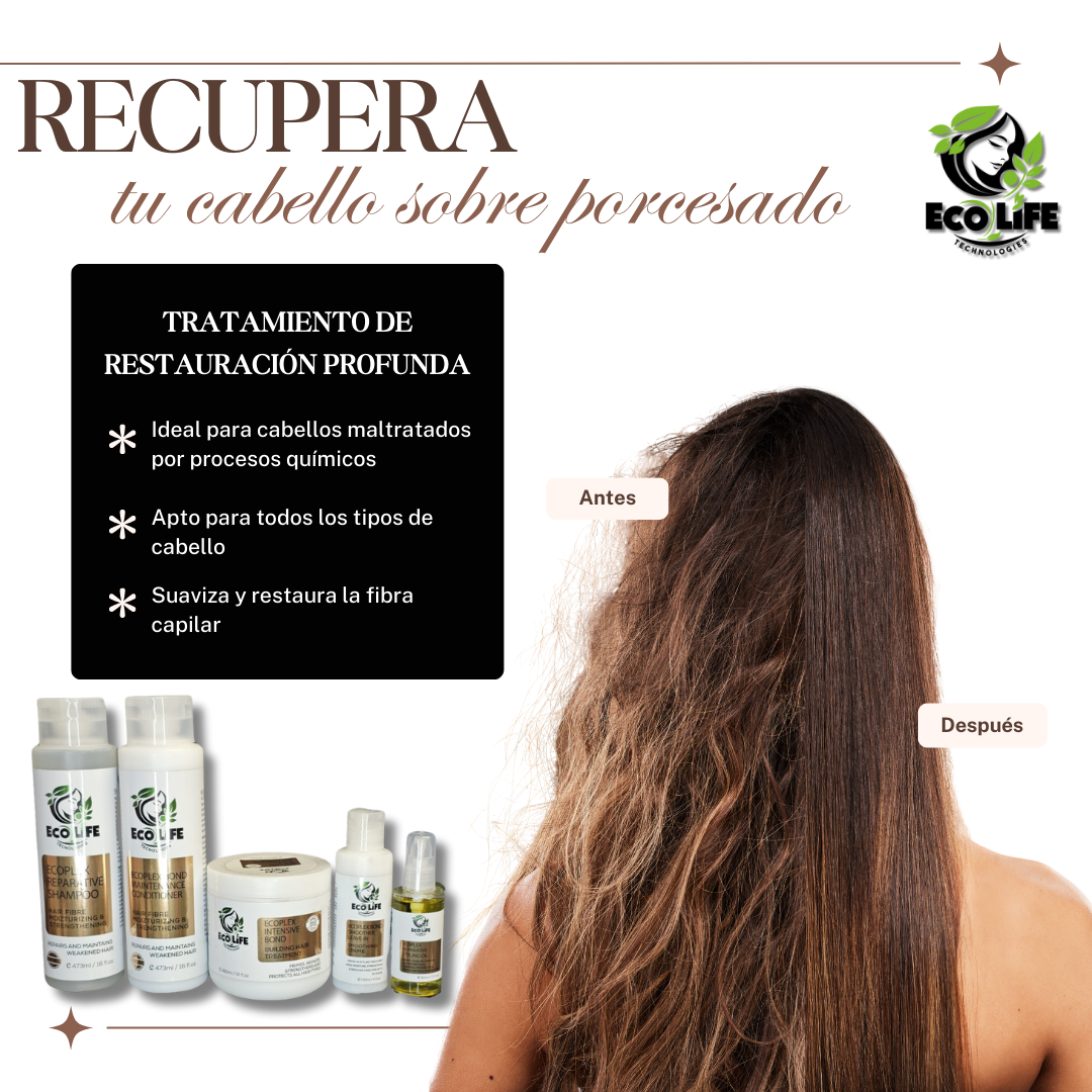 ⭐ ECOLIFE TECHNOLOGIES – ECOPLEX ACONDICIONADOR 16OZ