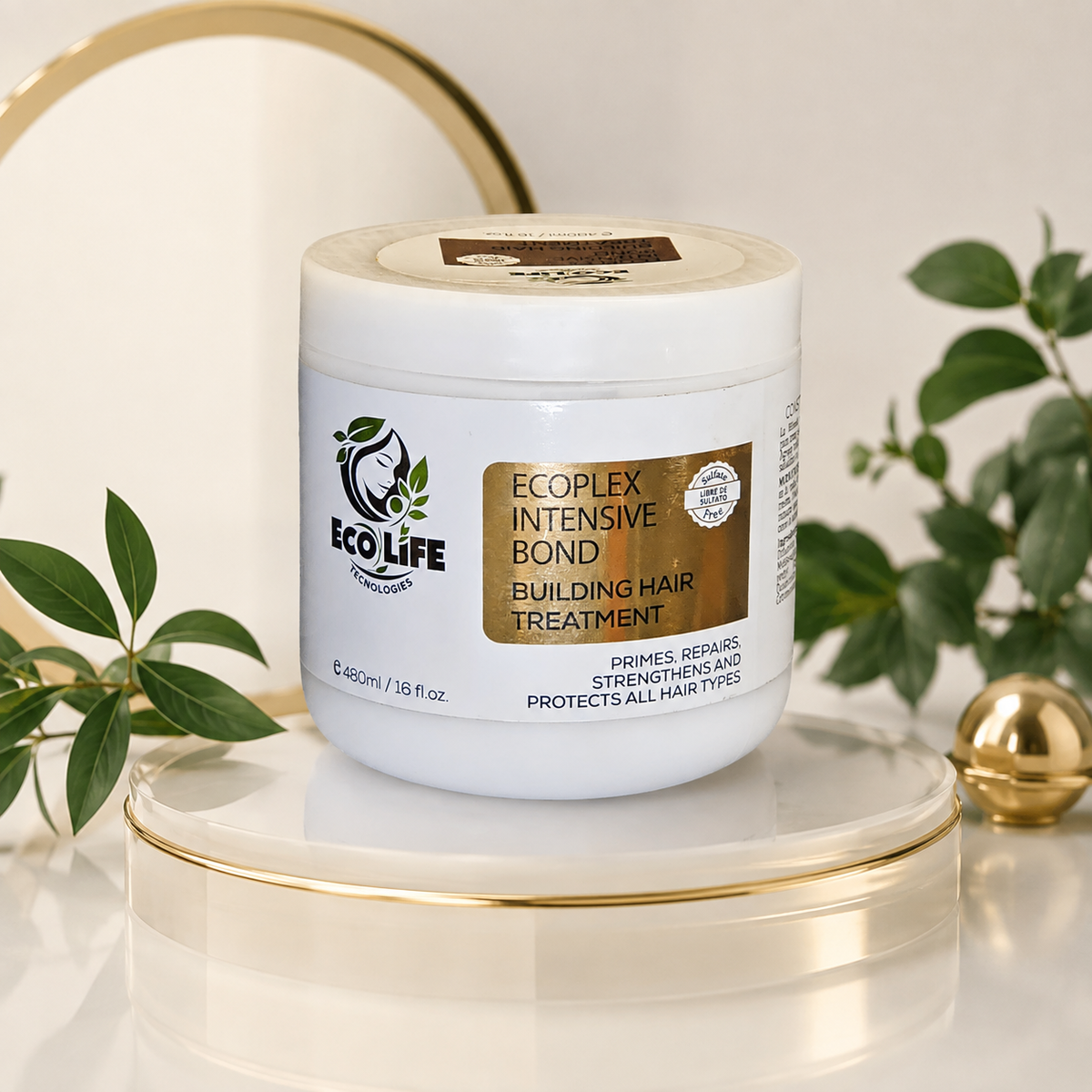 Ecolife ECOPLEX Intensive Bond Mascarilla Reconstructora 16 oz – ETEM16