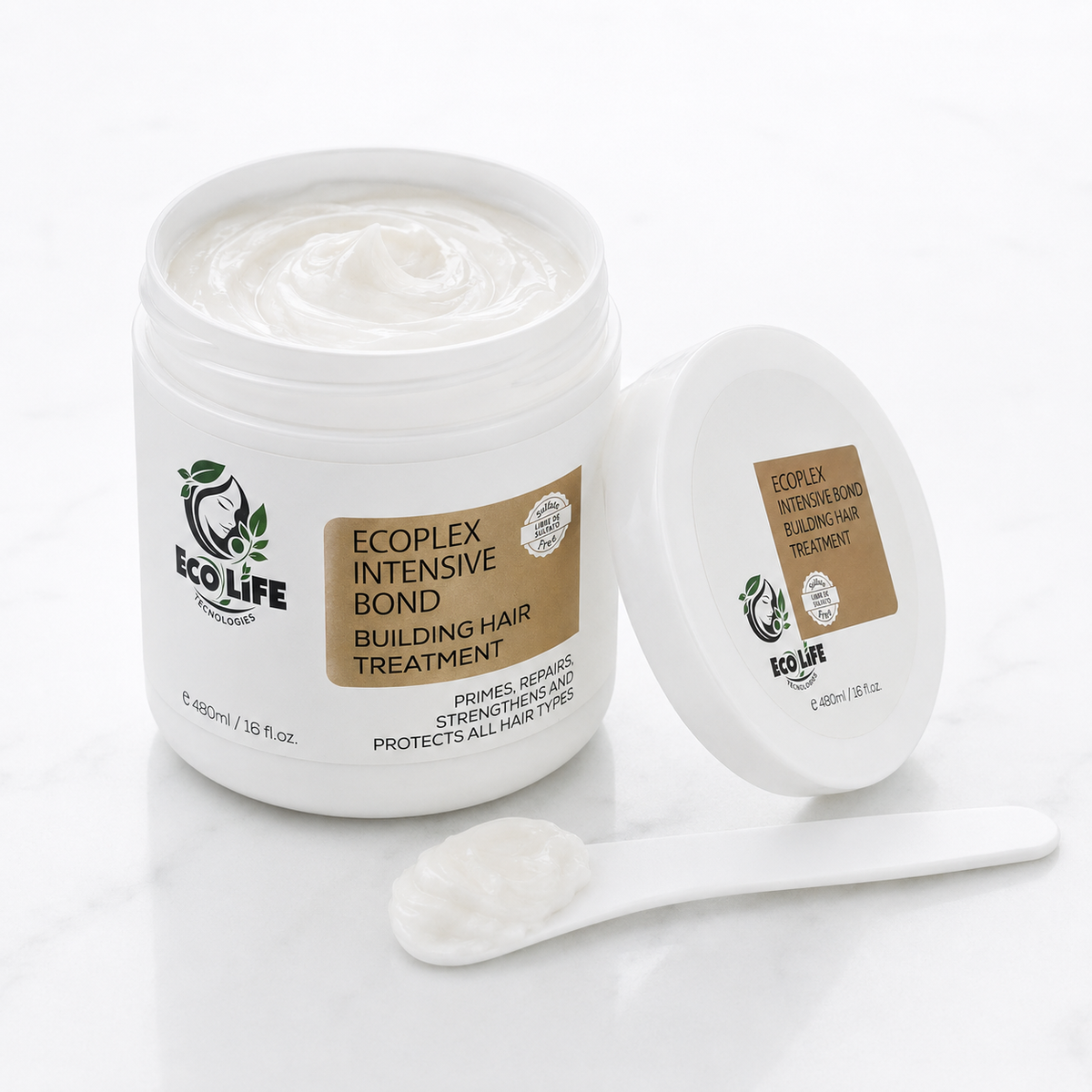 Ecolife ECOPLEX Intensive Bond Mascarilla Reconstructora 16 oz – ETEM16