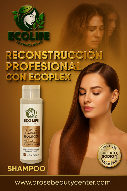 ⭐ ECOLIFE TECHNOLOGIES – ECOPLEX REPARATIVE SHAMPOO 16oz ⭐