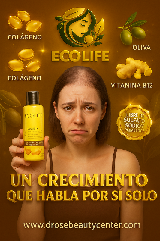 🌿 ECOLIFE TECHNOLOGIES Ginger Extract Leave-In 4oz