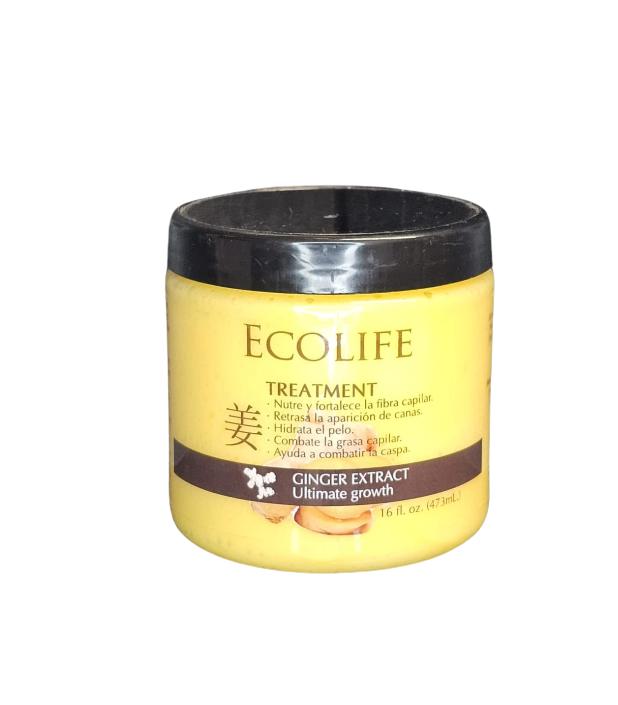 🧴 Ecolife Technologies – Ginger Extract Mascarilla 16oz