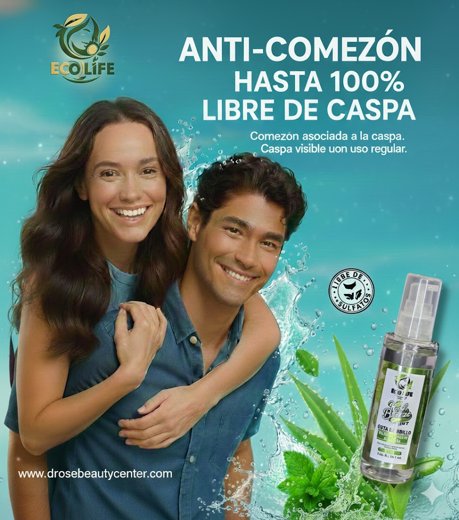 💚 ECOLIFE TECHNOLOGIES KOOL BREEZE MINT – GOTA DE BRILLO 2oz