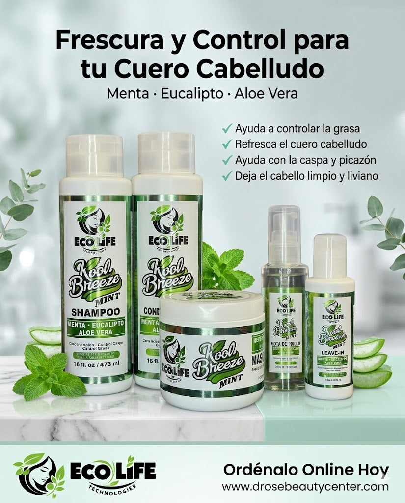 Ecolife Technologies Kool Breeze Mint Kit Profesional 5PZ