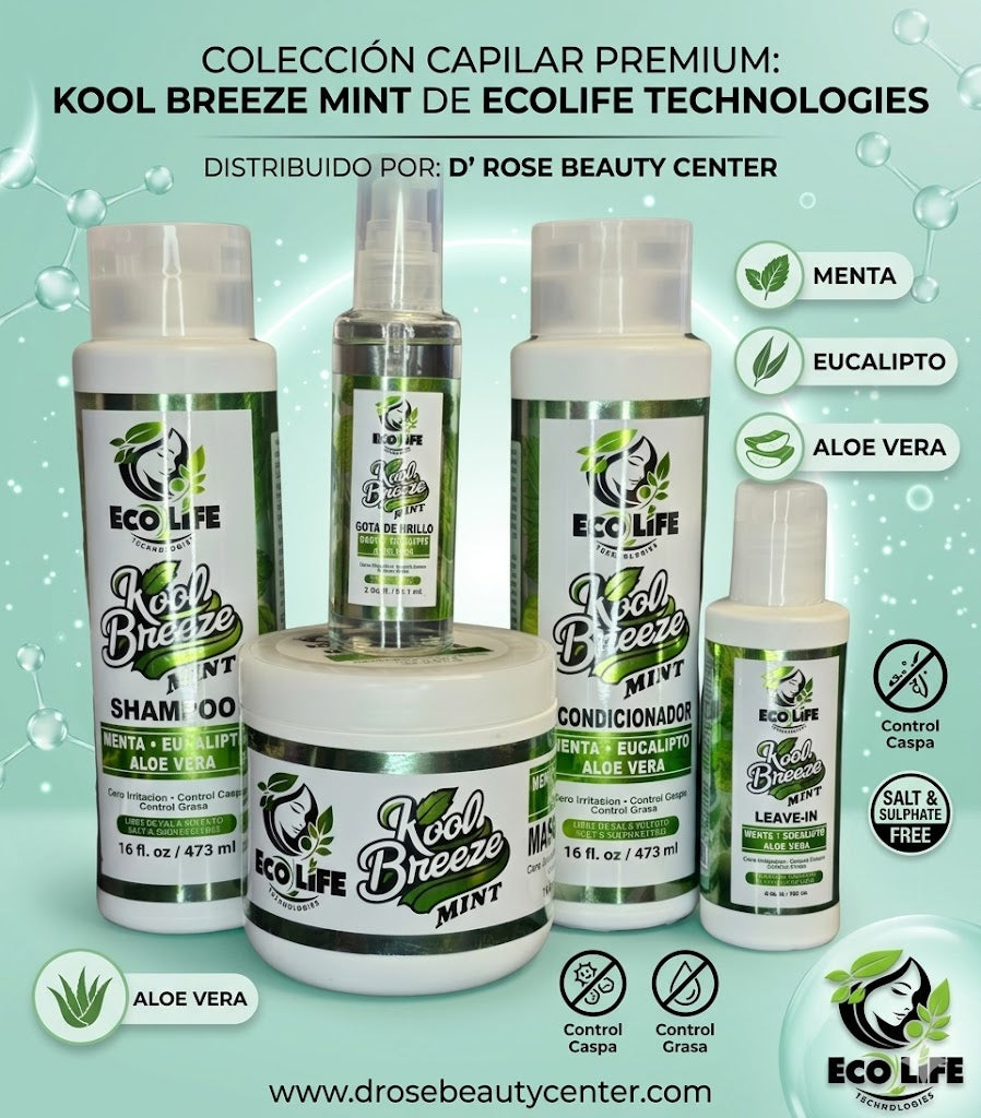 Ecolife Technologies Kool Breeze Mint Kit Profesional 5PZ