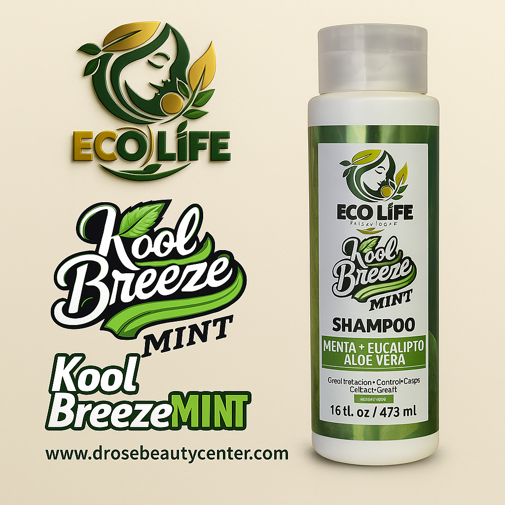 🌿 Kool Breeze Mint Shampoo GALÓN 128oz – ECOLIFE TECHNOLOGIES