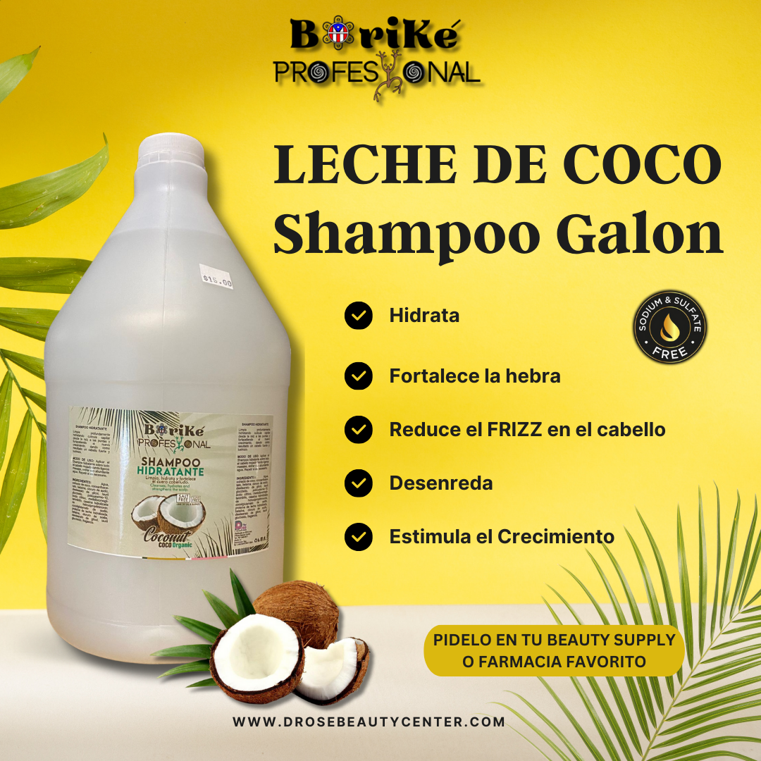 BORIKE PROFESIONAL LECHE DE COCO SHAMPOO GALON ETLCSHG