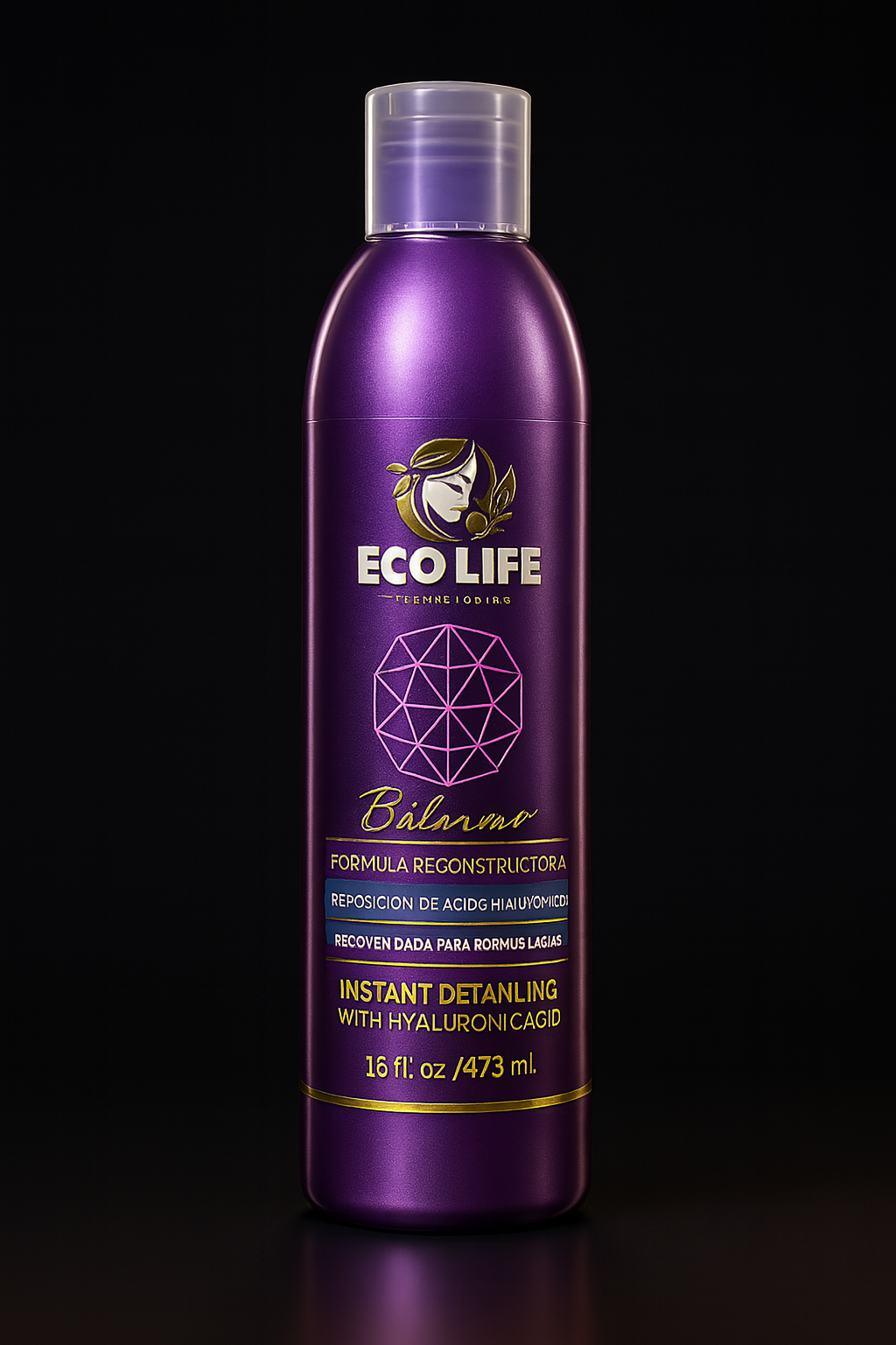 🌿 ECOLIFE TECHNOLOGIES Nanoplastia Acondicionador 16oz