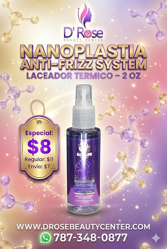 🟣 Ecolife Technologies Nanoplastia Laceador Térmico 4oz