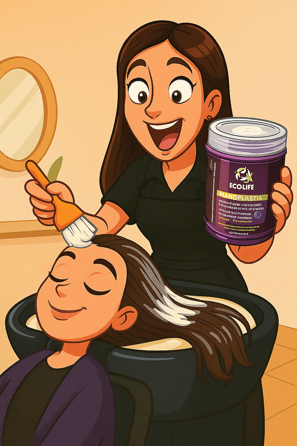 🌟 ECOLIFE TECHNOLOGIES NANOPLASTIA MASCARILLA 16OZ 🌟