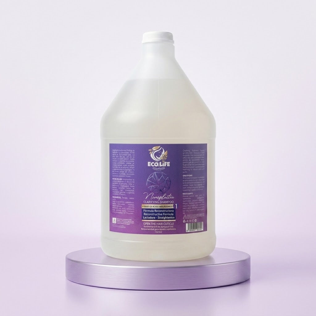 Ecolife Technologies Nanoplastia Shampoo Clarificante ETNSHG 128 oz