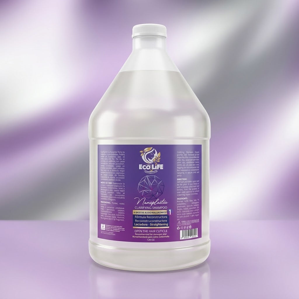 Ecolife Technologies Nanoplastia Shampoo Clarificante ETNSHG 128 oz