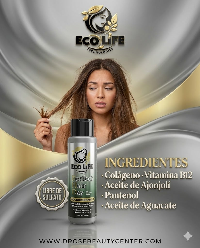 💚 Perfect Hair Day – Acondicionador Fortalecedor con Colágeno 16oz ✨