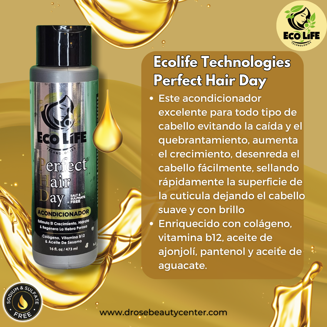 ✨ ECOLIFE TECHNOLOGIES PHD ACONDICIONADOR 16OZ (ETPA16)