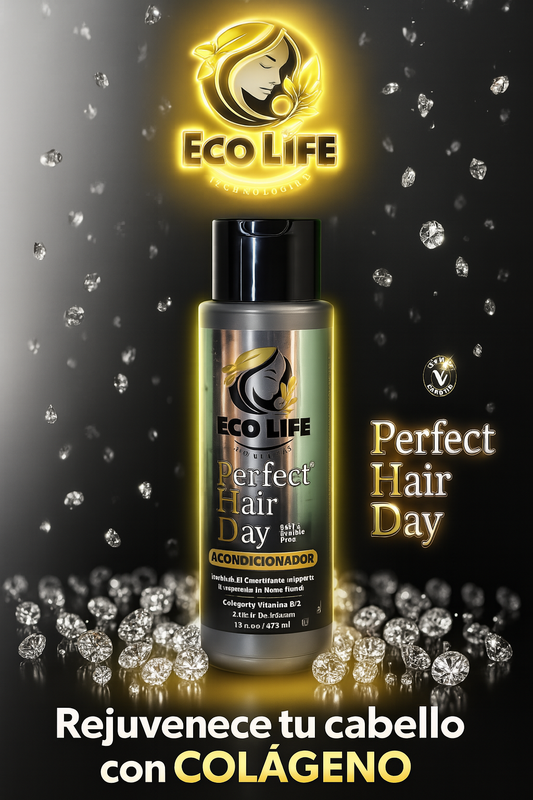 ✨ ECOLIFE TECHNOLOGIES PHD ACONDICIONADOR 16OZ (ETPA16)