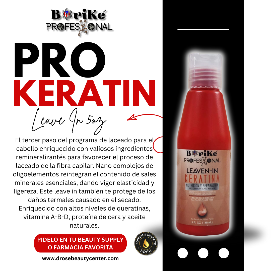 BORIKE PROFESIONAL KERATIN LEAVE IN 5OZ BPKLI5