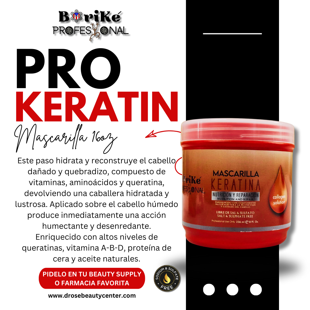 BORIKE PROFESIONAL KERATIN KIT 5PC BPKK5