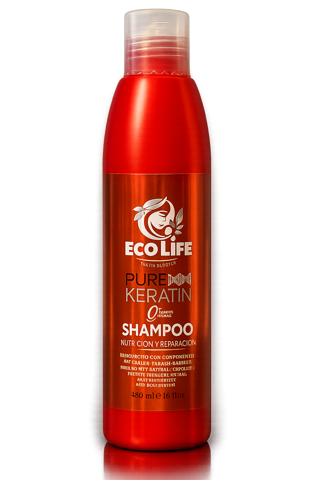 ✨ PURE KERATIN SHAMPOO 16oz – Fórmula libre de sulfato y sodio ✨