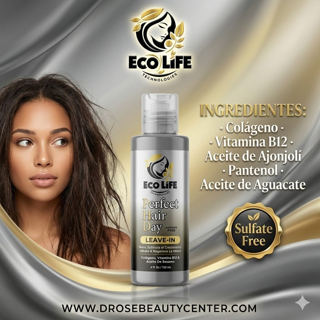 💛 PERFECT HAIR DAY LEAVE-IN 4oz | Manejo, Protección y Brillo Diario ✨