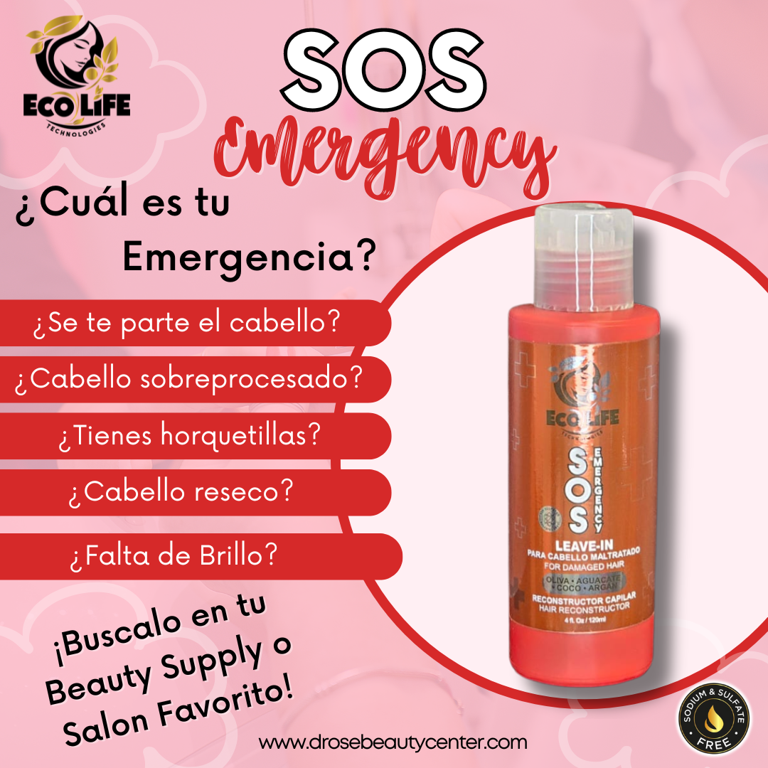 ECOLIFE TECHNOLOGIES SOS EMERGENCY LEAVE IN 4OZ ETSELI4