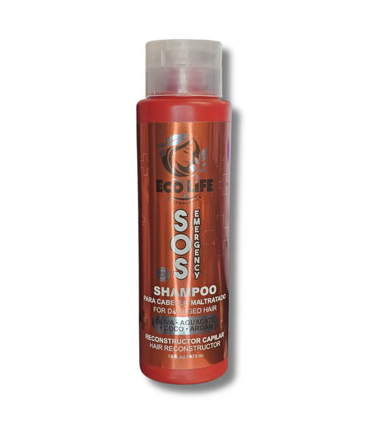 ECOLIFE TECHNOLOGIES SOS EMERGENCY SHAMPOO 16OZ ETSESH16