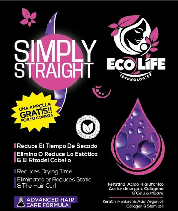 🌸 Kit Simply Straight Mantenimiento 5PC + Ampolla GRATIS