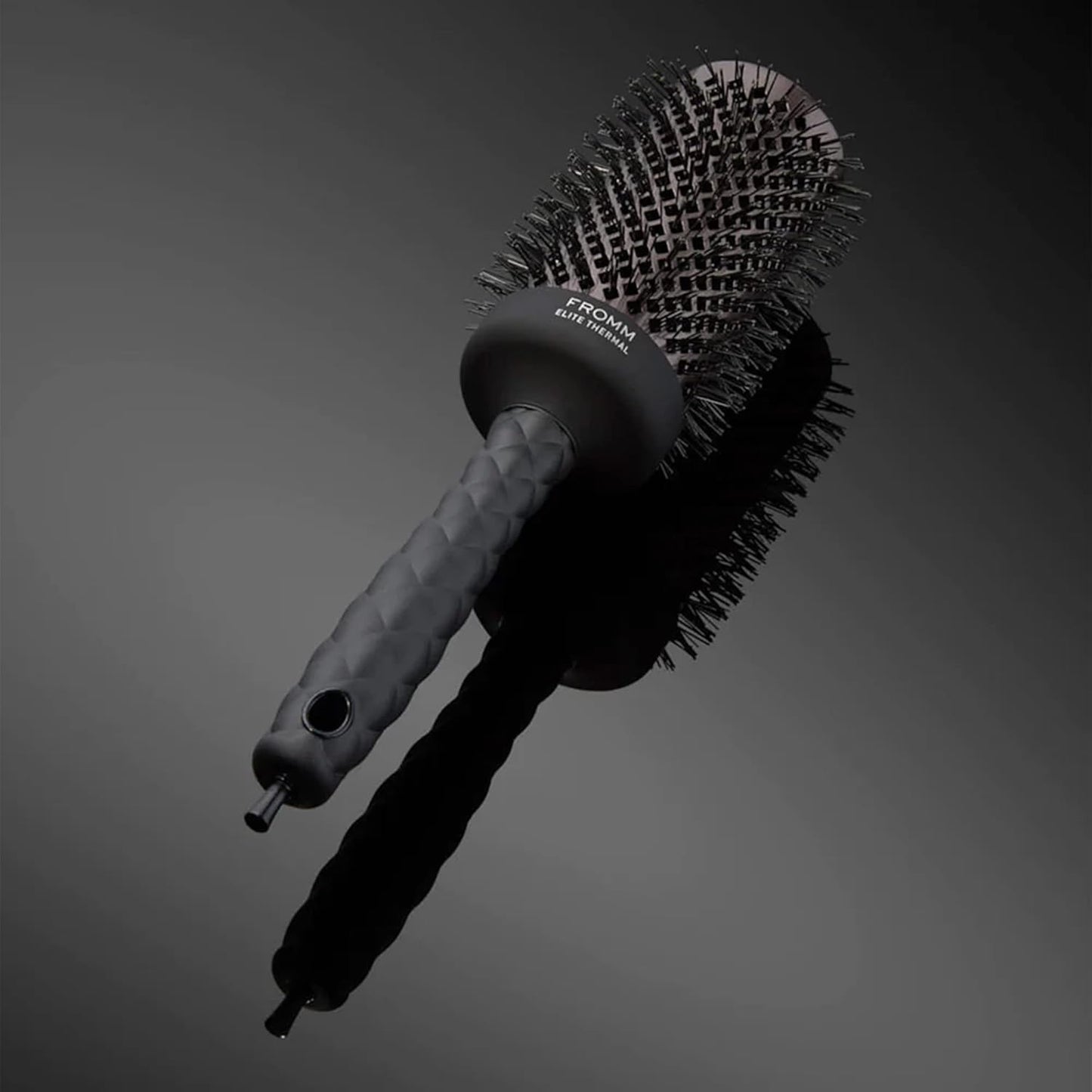 FROMM Elite Thermal Cepillo Térmico Redondo Ceramic X Ionic 2 ½” F2036 para Blowouts Profesionales en Cabello Largo