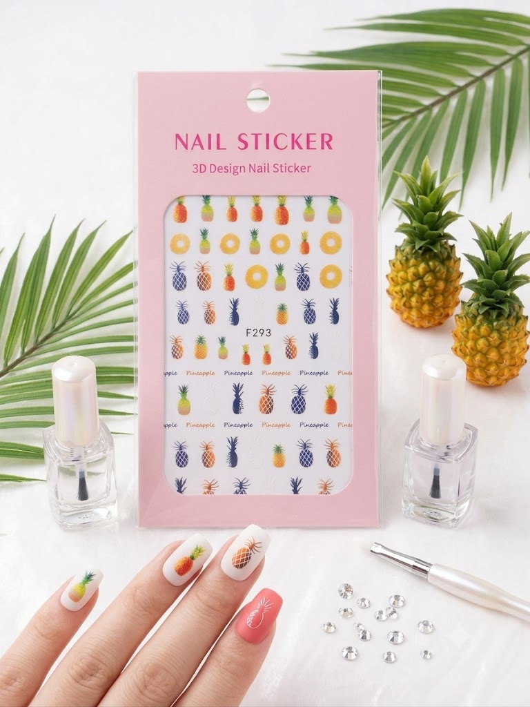 Nail Sticker 3D F293