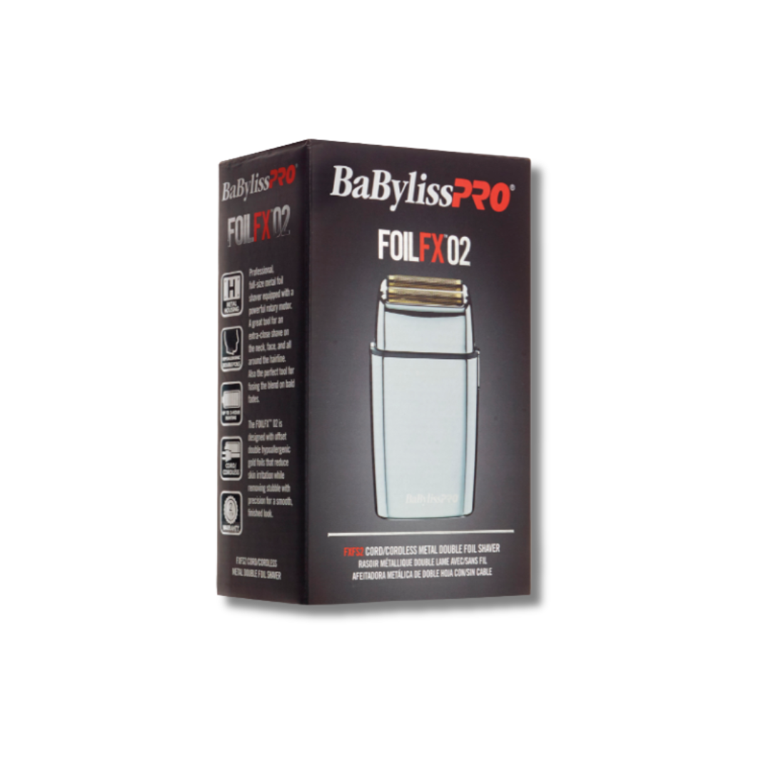 BaBylissPRO FOILFX02 Metal FXFS2 Afeitadora Profesional Double Foil Shaver
